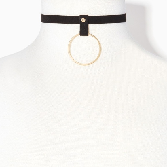 Charming Charlie Jewelry - Infinite Ring Choker Necklace